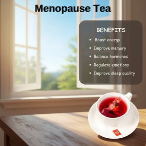 Té para la <span class=keywords><strong>Menopausia</strong></span> OEM <span class=keywords><strong>y</strong></span> ODM para el Alivio del Insomnio, con Rosa, Jujube <span class=keywords><strong>y</strong></span> Morera, 10 Bolsitas de Té, Infusión Fría en Bolsitas, Saludable - Product Image 3