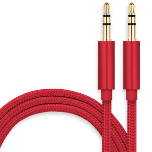 JustLink 3.5mm câble <span class=keywords><strong>Audio</strong></span> mâle à mâle câble AUX <span class=keywords><strong>pour</strong></span> voiture ipad téléphone téléphone portable <span class=keywords><strong>casque</strong></span> haut-parleur câble - Product Image 3