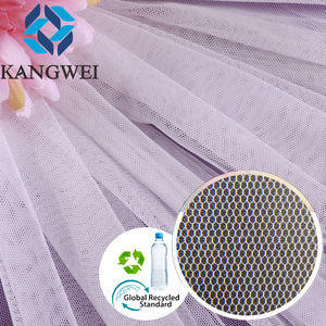 2022 diseño de moda de alta calidad 100% Red de nailon Color blanco tela de tul rollo de tul tela suave - Product Image 1