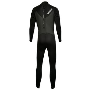 ओएम आर्टसूट कस्टम लोगो एक टुकड़ा लंबी आस्तीन बैक जिपर 3 मिमी स्विमिंग डाइविंग सूट पुरुषों नियोप्रोन सर्फिंग आर्द्र सूट - Product Image 3
