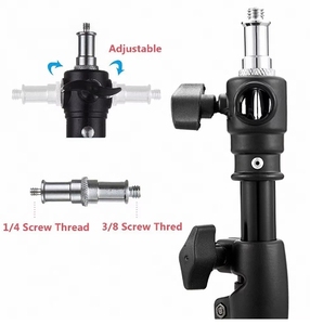 0.6m Nhôm Tường Trên Cao Ánh Sáng Đứng Di Động Chủ Trần Núi Cánh Tay Tripod Studio <span class=keywords><strong>Monopod</strong></span> 2000G Khả Năng Chịu Tải Cho Máy Ảnh - Product Image 4