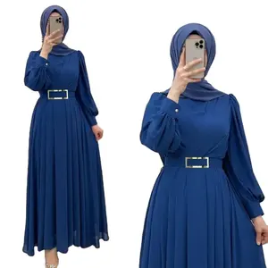 Nhà cung cấp Trung Quốc thời trang mới của phụ nữ hồi giáo quần áo Hot Phong Cách hồi giáo quần áo của phụ nữ truyền thống Muslim quần áo abaya