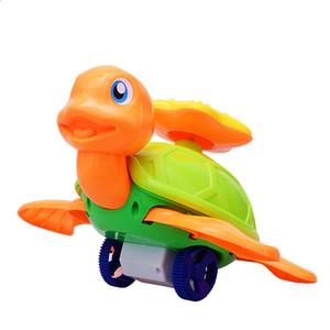 Large Cartoon Plastic Push-Pull Turtle <b>Bell</b> Children's Puzzle Toddler Toy for 5-7 Years Hand Push Toy with Rotating Feature - Product Image 4