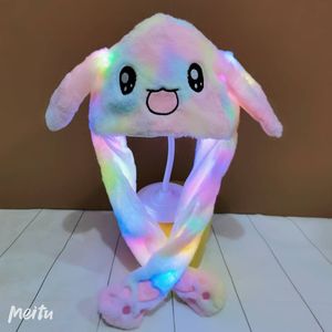 2025 nueva llegada sombrero de conejito con bombeo de <span class=keywords><strong>aire</strong></span> y orejas móviles felpa encantador conejo suave orejas móviles sombreros de conejo - Product Image 6