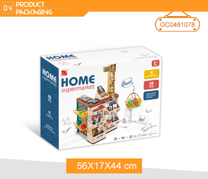 Giocattoli di Ruolo per la Spesa al Supermercato, Negozio per Bambini con Registratore di Cassa - Product Image 5