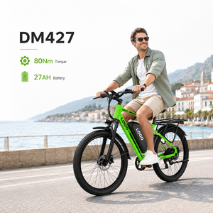 Vélo électrique LOGO DM427, 27,5 pouces, moteur 750W, batterie 27AH, couple de 80Nm, vélo électrique urbain pour adultes avec frein à disque hydraulique - Product Image 1