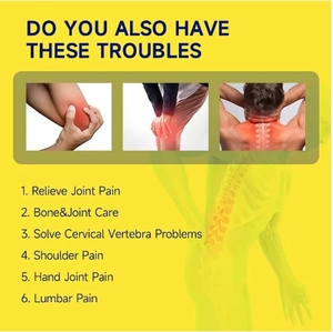 12個の外傷応急処置ハーバルチャイニーズプラスター15分凍結療法救済捻挫あざと筋肉の涙 - Product Image 3