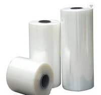 Film rétractable POF en polyoléfine en stock, bonne rétractabilité, résistant à l'humidité, pour l'emballage de produits électroniques