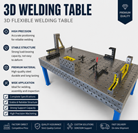 Kit complet de fixation D28, table de soudage flexible 3D, plateforme de soudage modulaire avec gabarits de positionnement
