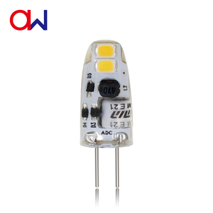 หลอดไฟ LED ขนาดเล็ก AC DC 12V รุ่น G4  พร้อมเปลือกซิลิโคน SMD2835 ใช้แทนหลอดฮาโลเจน เหมาะสำหรับโคมไฟระย้าคริสตัลและไฟตู้ - Product Image 2