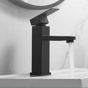 Grifos de lavabo contemporáneos de bajo precio, grifo de lavabo de lujo de acero inoxidable, grifo de lavabo mezclador de agua - Product Image 4