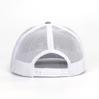 Casquette Trucker 6 Panneaux avec Patch en Cuir et Visière Courbée – Modèle Richardson 112 – Couleur Kaki – Meilleure Vente