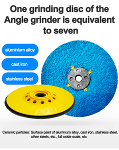 Dischi Abrasivi Versatili NRS C80 da 1mm di Spessore, Durezza Media, in Ceramica per Levigatrici, Taglio Metallo/Legno/Alluminio - Product Image 2