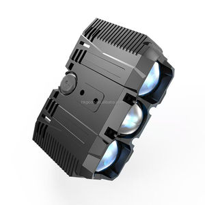 Feux auxiliaires LED 200W pour véhicule tout-terrain 9-30V, feux de conduite LED à lentille bleue, double couleur 3000k 6000k, feux de calandre pour voiture - Product Image 6