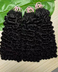 Drop Shipping Factory Price Virgin Hair Braids Inter Locs Extensions Feather Crochet Vietnamese Human Hair High Quality - Product Image 1