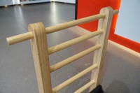 Escalera de Pilates MJD M301A de Madera de Roble, Herramienta para Entrenamiento con Reformer