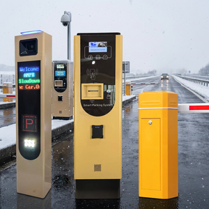 ระบบเก็บค่าผ่านทางอิเล็กทรอนิกส์สำหรับทางหลวง ETC พร้อมเครื่องอ่าน ANPR RFID ประตูรั้วความเร็วสูง และตัวควบคุมเลน - Product Image 1