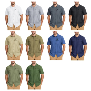 Custom Logo Wholesale Short Sleeve Fishing <strong>Shirts</strong> <strong>White</strong> <strong>Shirt</strong> Man <strong>Shirt</strong> Short Sleeved T-<strong>Shirt</strong> for Men - Product Image 6