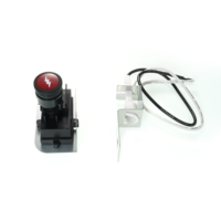 Kit d'allumage de rechange pour barbecue à gaz Weber 80462 Q100 Q200, démarreur à bouton-poussoir