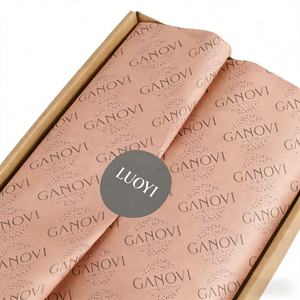 Papier Synthétique Translucide 50x70cm pour Emballage de Vêtements et Chaussettes, Impression Personnalisée du Logo de la Marque, Anti-Humidité - Product Image 1