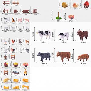 Mini Lámpara 3D de Resina con Figuras de Vaca, Toro y Ternero Escoceses, Modelo Realista de Animales de Granja, Juguete Educativo para Niños, Regalo, Venta al por Mayor - Product Image 2