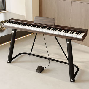 Clavier de piano numérique portable à touches lestées avec 88 touches, technologie sensible au toucher, haut-parleur intégré pour usage domestique - Product Image 6