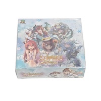 Kartu Koleksi Little Frog New Goddess Story Satu Kotak Berisi 30 Paket Booster Box Anime Vigorous Girl Refractive Card Hadiah