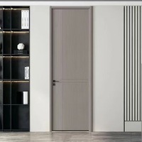 원목 복합 방음 내부문 맞춤형 무도장 수동 개폐 포스트모던 디자인 침실 욕실 문 세트