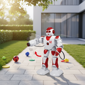 Juguetes <span class=keywords><strong>de</strong></span> robot <span class=keywords><strong>de</strong></span> control remoto con luces, música, 2,4G - Product Image 3