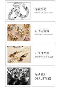 Lucidatrice Centrifuga a Disco ad Alta Precisione da 18L con Motore e Riduttore, Costruzione in Acciaio Inossidabile per Lucidatura di Metalli e Gioielli - Product Image 3