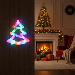15.5 \ "ha condotto la decorazione dell'albero di Natale con luce 24PCS Per Set - Product Image 3