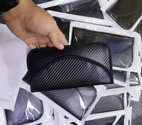 Portefeuille en fibre de carbone anti-espionnage à 100%, sac de protection RFID tendance, étui pour téléphone portable, GPS, clé, blocage du signal RF