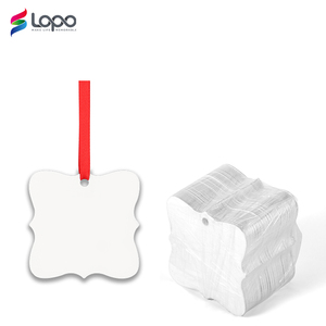 Nouveaux supports <span class=keywords><strong>de</strong></span> sublimation personnalisés en aluminium, forme irrégulière, imprimables double face, pour décorations <span class=keywords><strong>de</strong></span> Noël - Product Image 1