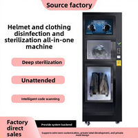 Distributeur automatique de casques 23, désinfection et stérilisation, élimination intelligente des odeurs 24h/24, nettoyage à sec, réseau 4G, 220V, origine Chine