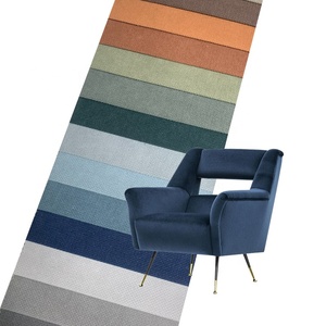 Tapicería de sofá cepillado, <span class=keywords><strong>tela</strong></span> tejida de terciopelo <span class=keywords><strong>para</strong></span> <span class=keywords><strong>sillón</strong></span>, funda de cojín - Product Image 1