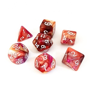 Yusun rotondo poliedrico acrilico DND dadi 10 garantito 16mm Opp sacchetto resina <span class=keywords><strong>4</strong></span> colori per <span class=keywords><strong>D</strong></span> & <span class=keywords><strong>D</strong></span> giochi CN;GUA YSA-2 - Product Image 3