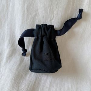 Promotion Durable Cotton <b>Drawstring</b> Dust Bag Customized Black Color Cotton <b>Pouches</b> - Product Image 2