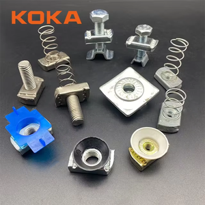 Écrou à ressort pour profilé en acier galvanisé inoxydable M8 M10 M12, prix d'usine - Product Image 6