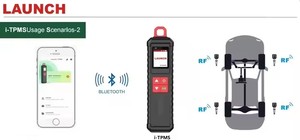 Lanciare I-TPMS strumento di servizio TPMS palmare può essere associato con X-431 Scanner e l'app I-TPMS supporta tutti i sensori 315/433MHz - Product Image 4