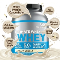 Fabricant OEM de poudre de supplément protéiné personnalisé, formule de nutrition sportive pour adultes, marque privée