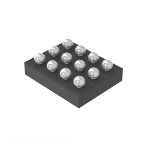 MAX77827DEWC+T Gestión de Energía (PMIC) Componentes Electrónicos Proveedores 12 WFBGA, WLBGA IC REG BUCK BOOST ADJ 1.8A 12WLP Original - Product Image 1