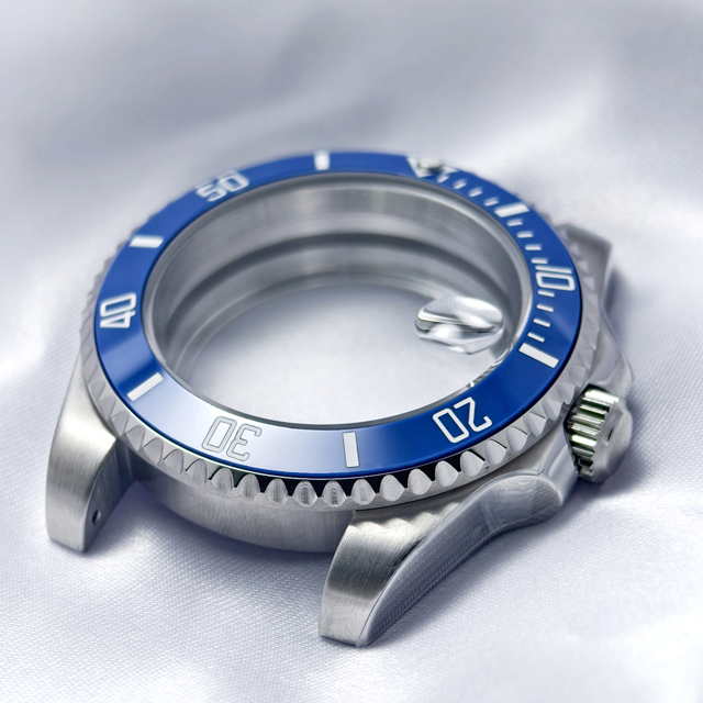 40MM Luxury Blue GMT Bezel Diver Stainless Steel Watch Case Sapphire Glass NH35 NH34 NH36 NH38 Miyota8215 ETA2824 Movement Watch