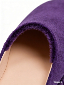 Mules de Gamuza Khumalo, Calzado Étnico Hecho a Mano, Venta al por Mayor para Minoristas - Product Image 3