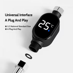 Afficheur de température d'eau instantané, moniteur numérique de température d'eau, dispositif de contrôle de température sûr pour robinet - Product Image 3