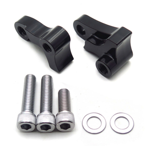 Kit d'abaissement en aluminium noir 1,75 po pour Harley Dyna Fat Bob FXDF 2008-2016, livraison gratuite, services d'usinage - Product Image 6