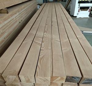 Madera de abeto Douglas seca al horno KD, vigas de madera maciza, madera de construcción para estructuras de viviendas - Product Image 1