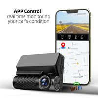 Yinzam F2 4K HDR Dash Cam VS A810 Dashcam, impermeable conductor coche 4K Dash Cam con GPS Beidou WiFi APP Control H.265 RC Cam
