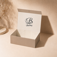 Échantillon Gratuit Boîte à Vêtements Pliante Rectangulaire Personnalisée en Carton OEM, Emballage Plat, Boîte Cadeau Magnétique Pliable en Papier