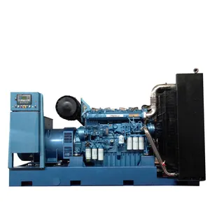 Open type 750kva 600kw Weichai Baudouin automatic shark diesel motor generator set three phase stator group electrogene