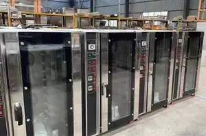 Nướng thiết bị tự động công nghiệp điện nướng Lò quay thương mại 10 khay lò nướng đối lưu để bán